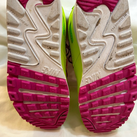 Air Max 90 “Volt Fire Pink” Green Strike/Multi colored - Picture 2 of 9
